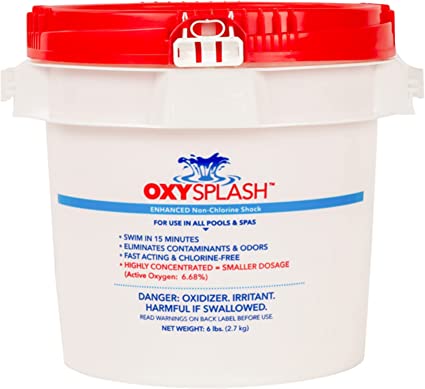 API OXSP6 Oxy Splash Non Chlorine Shock 6LB - Poolstoreconnect