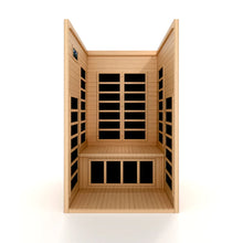 Load image into Gallery viewer, Gracia - 1-2 Person Low EMF FAR Infrared Sauna
