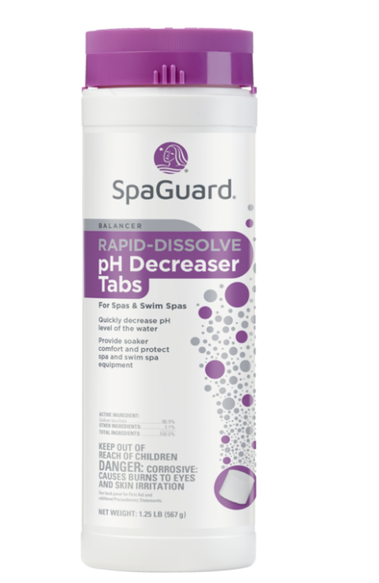 SpaGuard Rapid-Dissolve pH Decreaser Tabs - 1.25 lb. - Poolstoreconnect