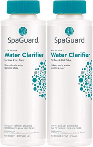SpaGuard Spa Water Clarifier 1 Pint (2 PACK) - Poolstoreconnect