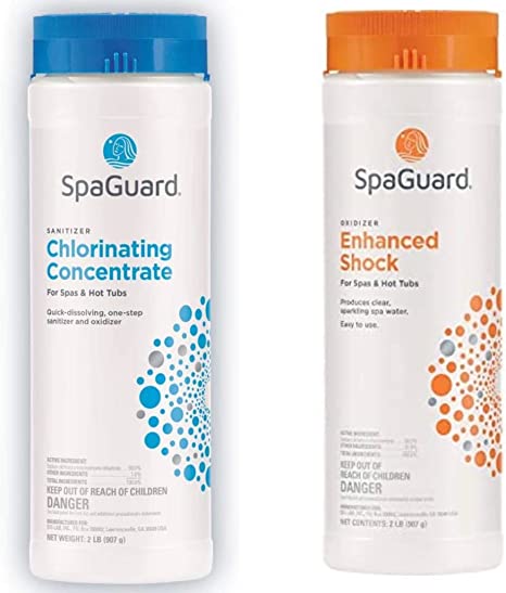 SpaGuard Enhanced Shock + Chlorinating Concentrate 2 lb - Poolstoreconnect