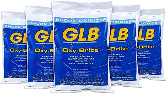 GLB 71414A-05 Oxy-Brite Non-Chlorine Shock Oxidizer, 1-Pound - Poolstoreconnect