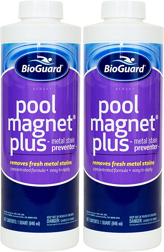 BioGuard Pool Magnet Plus (1 qt) (2 Pack) - Poolstoreconnect