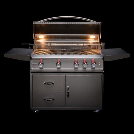 Blaze Professional 44-Inch 4 Burner Built-In Gas Grill With Rear Infrared Burner (BLZ-4PRO-LP/NG) - Poolstoreconnect
