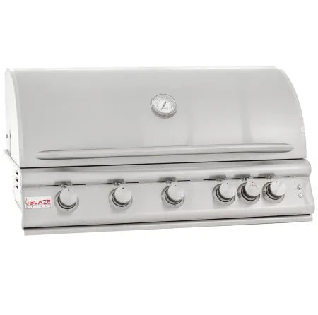 Blaze 40-Inch 5-Burner LTE Gas Grill with Rear Burner and Built-in Lighting System (BLZ-5LTE2(LP/NG) - Poolstoreconnect