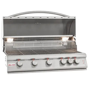 Blaze 40-Inch 5-Burner LTE Gas Grill with Rear Burner and Built-in Lighting System (BLZ-5LTE2(LP/NG)