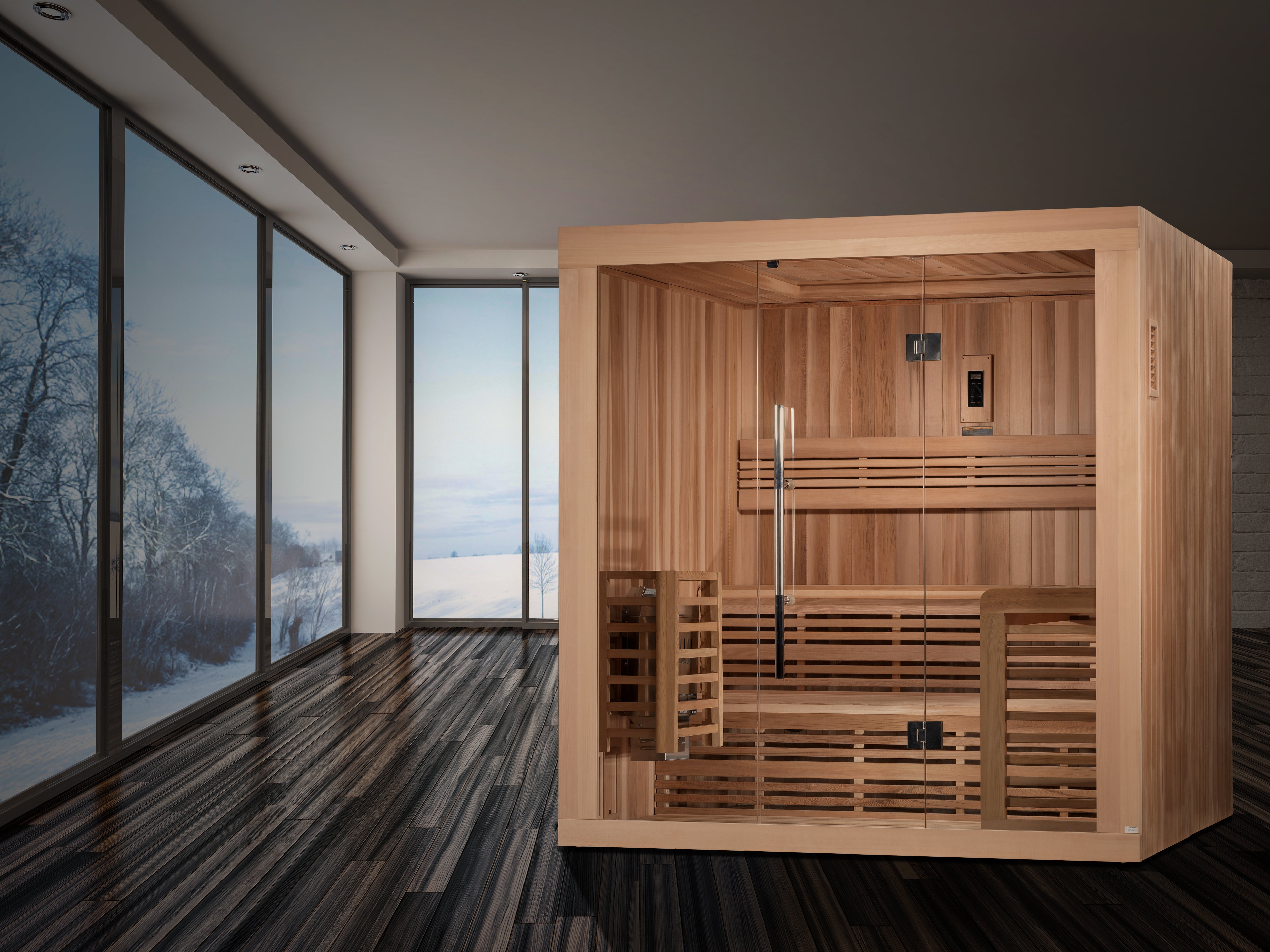 Dynamic Traditional Indoor Sauna GDI‐7689‐01 Osla Edition - Poolstoreconnect