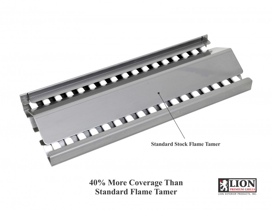 Lion Premium Ceramic Heat Tubes with Vented Flame Tamer Tray (L89746) - Poolstoreconnect