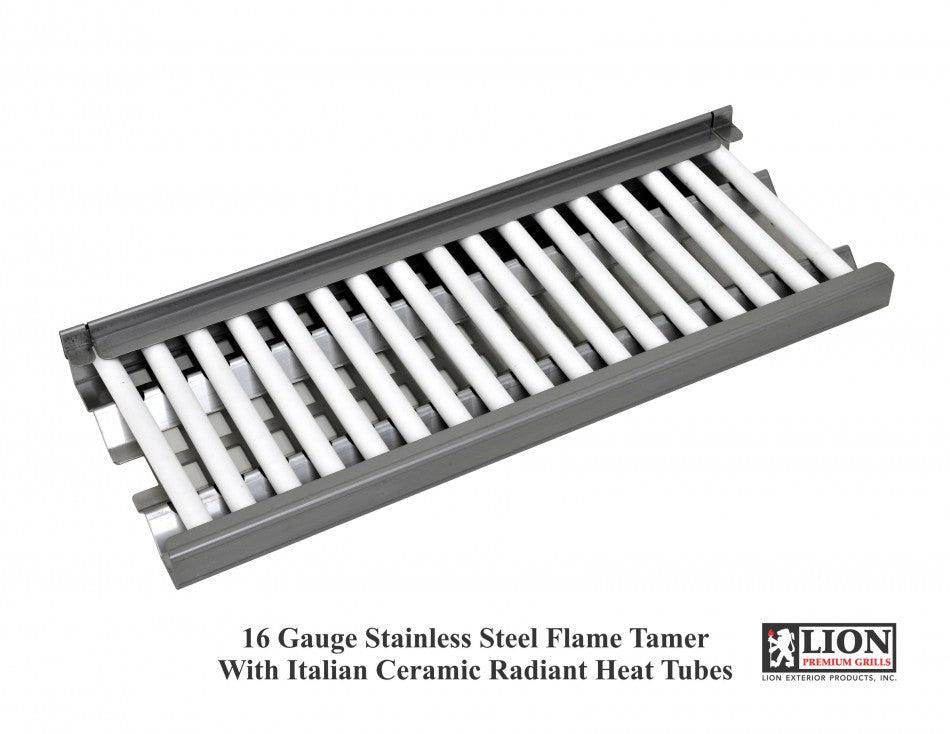 Lion Premium Ceramic Heat Tubes with Vented Flame Tamer Tray (L89746) - Poolstoreconnect