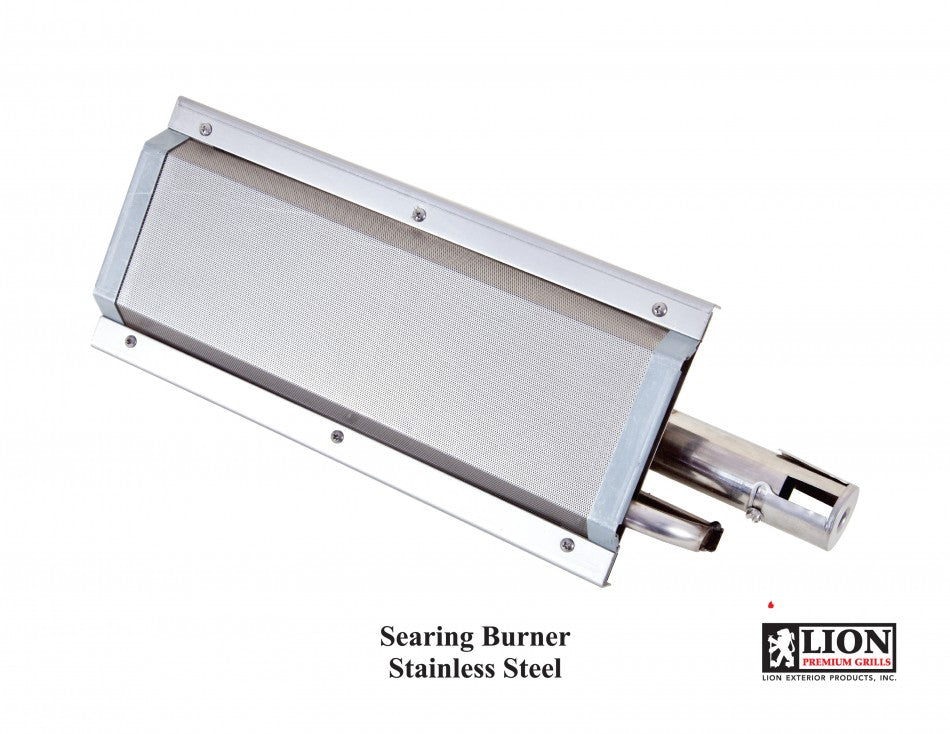 Lion Premium Grills Stainless Steel Searing Burner (53218) - Poolstoreconnect