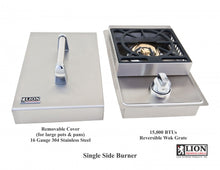 Load image into Gallery viewer, Lion Premium Grills Single Side Burner Natural Gas (L5631) - Poolstoreconnect
