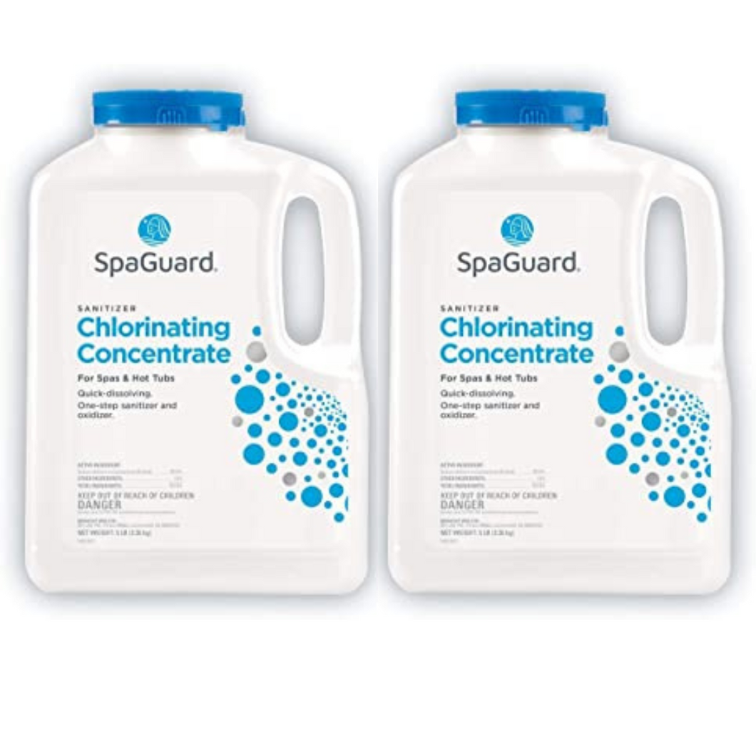 SpaGuard Spa Chlorinating Concentrate - 5 Lb (2 PACK) - Poolstoreconnect